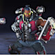 Legendary Gibraltar and Havoc skins from Apex Legend's Neon Network Collection Event.